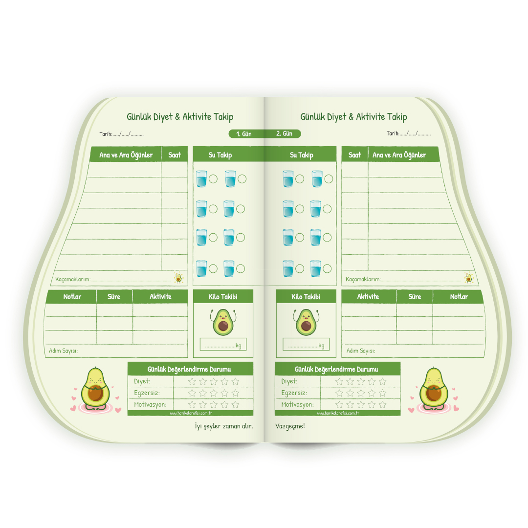 120 Günde Yeni Bir Sen Diyet ve Aktivite Takip Defteri 120 Günde Yeni Bir Sen Diyet ve Aktivite Takip Defteri