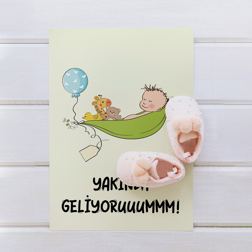 Harikalar Ofisi Hamile Anı Kartları 40'lı Harikalar Ofisi Hamile Anı Kartları 40'lı