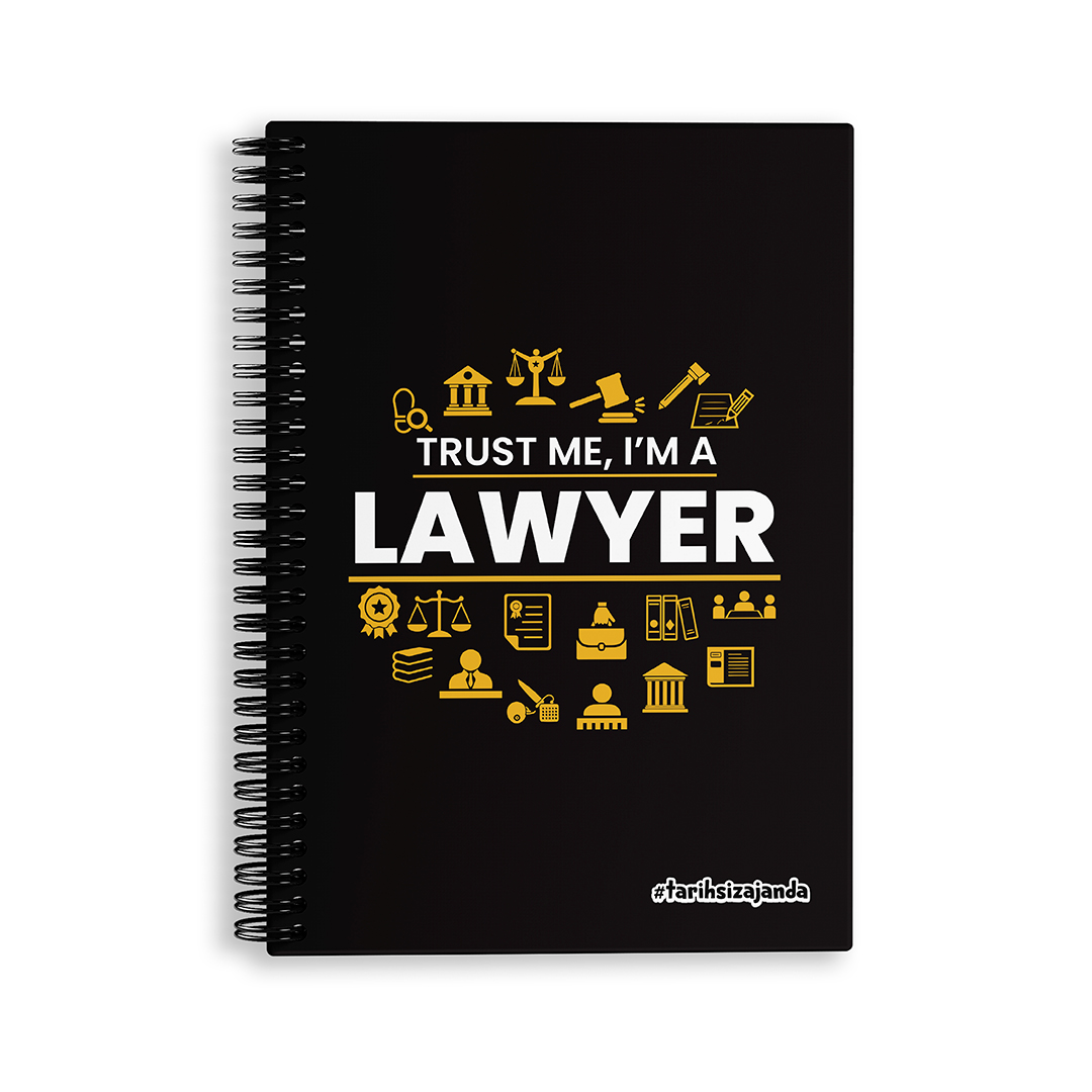LAWYER Temalı Sert Kapak A5 Tarihsiz Akademik Ajanda LAWYER Temalı Sert Kapak A5 Tarihsiz Akademik Ajanda