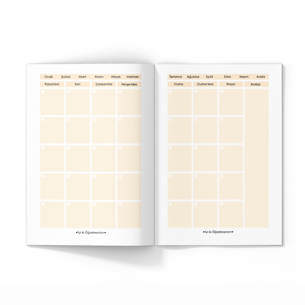 Öğ-ret-men Tasarımlı Akademik Öğretmen Ajandası Öğ-ret-men Tasarımlı Akademik Öğretmen Ajandası