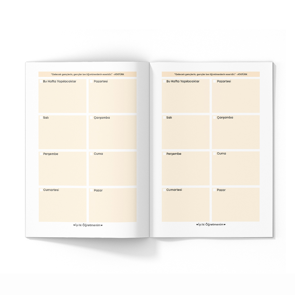 Öğ-ret-men Tasarımlı Akademik Öğretmen Ajandası Öğ-ret-men Tasarımlı Akademik Öğretmen Ajandası