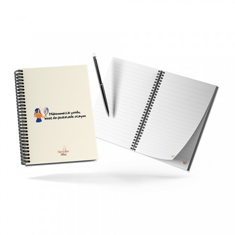 Harikalar Ofisi Mükemmellik Yordu Biraz da Fevkalade Olayım Temalı 14*19 Çizgili Defter Harikalar Ofisi Mükemmellik Yordu Biraz da Fevkalade Olayım Temalı 14*19 Çizgili Defter