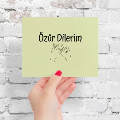 Harikalar Ofisi Özür Dilerim Hediye Kartı