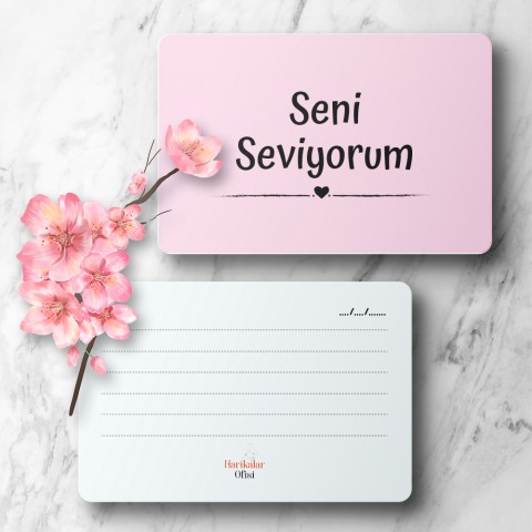 Harikalar Ofisi Seni Seviyorum Hediye Kartı