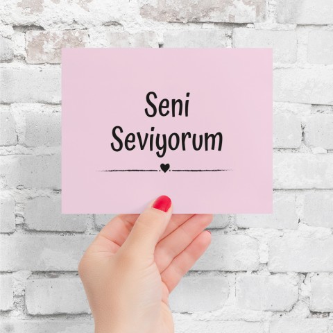 Harikalar Ofisi Seni Seviyorum Hediye Kartı