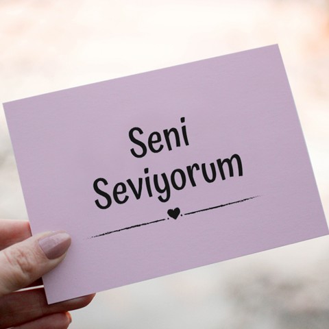 Harikalar Ofisi Seni Seviyorum Hediye Kartı