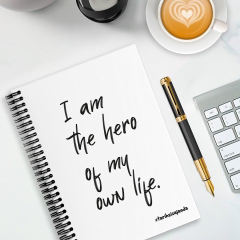 I AM HERO Temalı Sert Kapak A5 Tarihsiz Akademik Ajanda